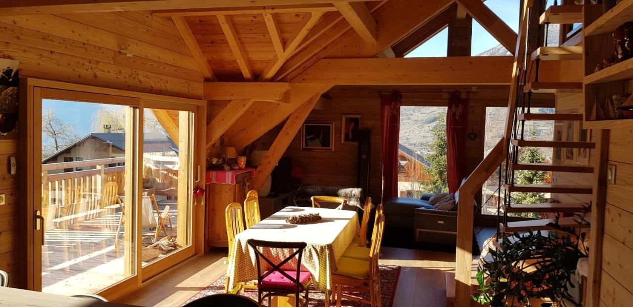 Chalet 19 Personnes Le Petit Mozart Villa Les Orres Exterior photo